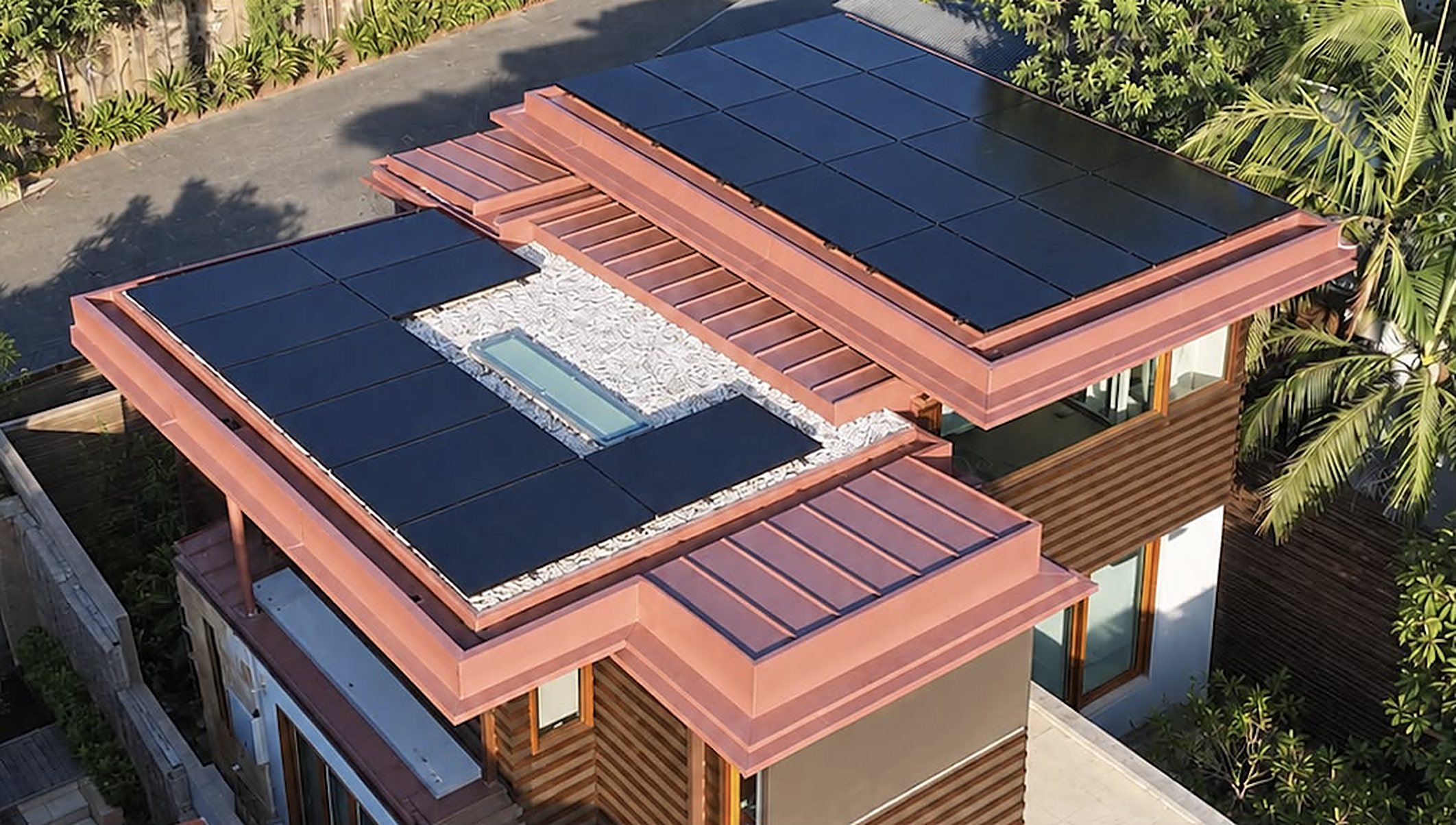 Sydney home with rooftop solar installed by Optilis